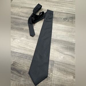Isaac Zelcer Black Silk Men's Tie